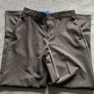Izod boys dress pants, youth size 12. Black. Worn once.